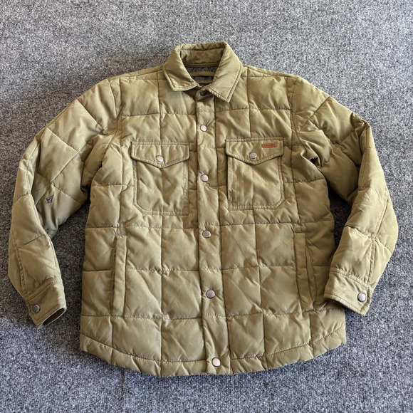 Volcom Jackets & Blazers - Volcom Women Quilted Water Resistant Shirt Jacket Olive Green C1641603 Size M